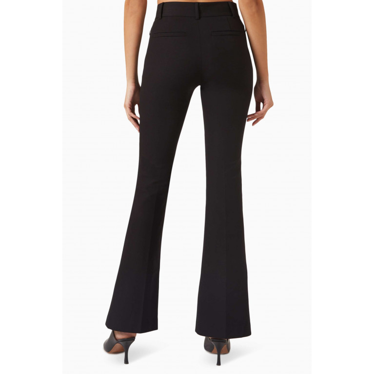 Frame - Le High Flare Split Pants in Stretch-suiting