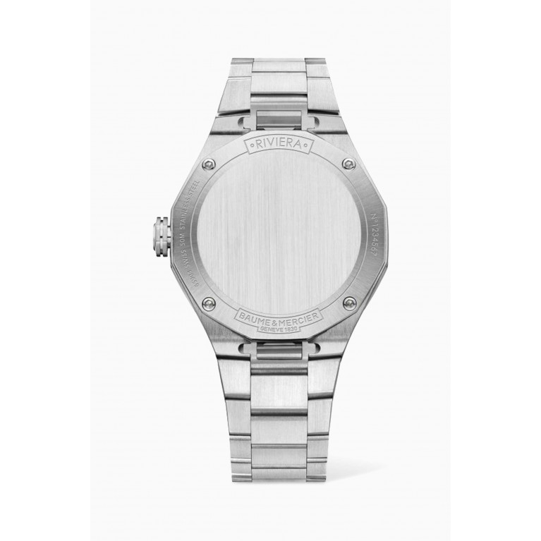 Baume & Mercier - Riviera Quartz Steel Watch, 36mm