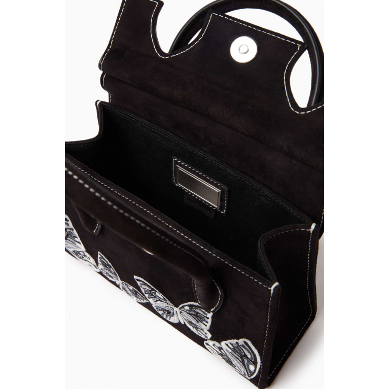 Marina Raphael - Micro Daphne Handbag in Suede Leather