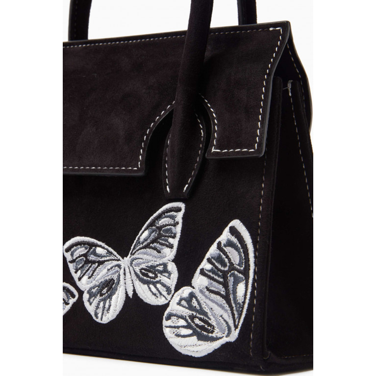 Marina Raphael - Micro Daphne Handbag in Suede Leather