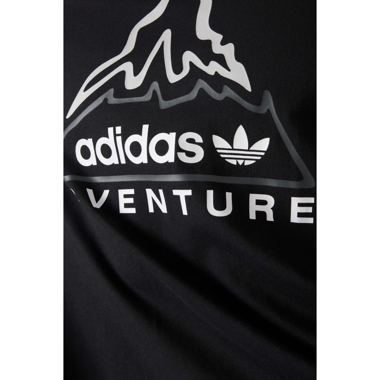 Adidas - Adventure Volcano Graphic T-shirt in Cotton Jersey