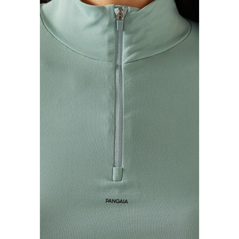Pangaia - Motion Low-impact Top in Biobased Nylon Blend Blue