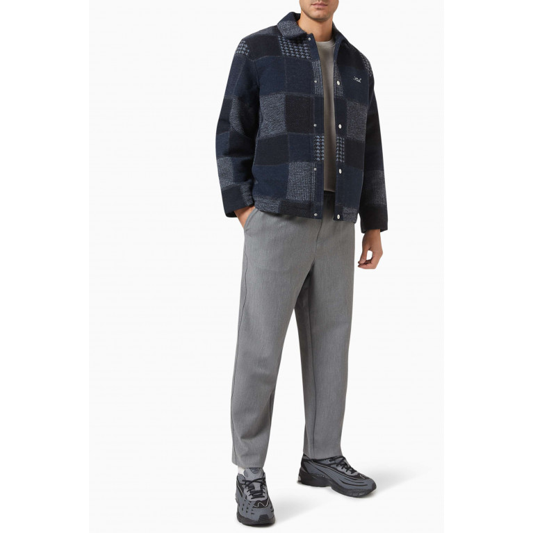 Kith - Patchwork Coaches Jacket in Wool-blend