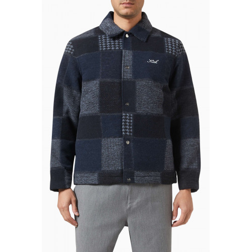 Kith - Patchwork Coaches Jacket in Wool-blend