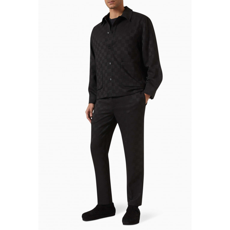 Kith - Chatham Checkerboard Pants in Stretch Double-weave Fabric