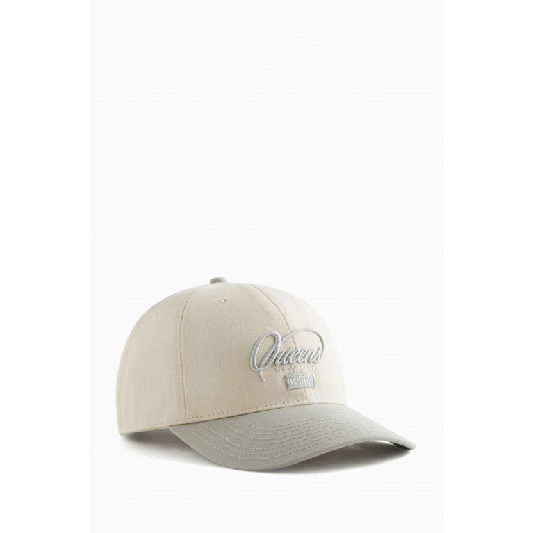 Kith - Queens Two-tone Cap in Cotton-twill Neutral