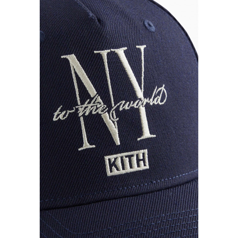 Kith - Gwynn Pinch Crown Snapback Cap in Acrylic-blend Blue