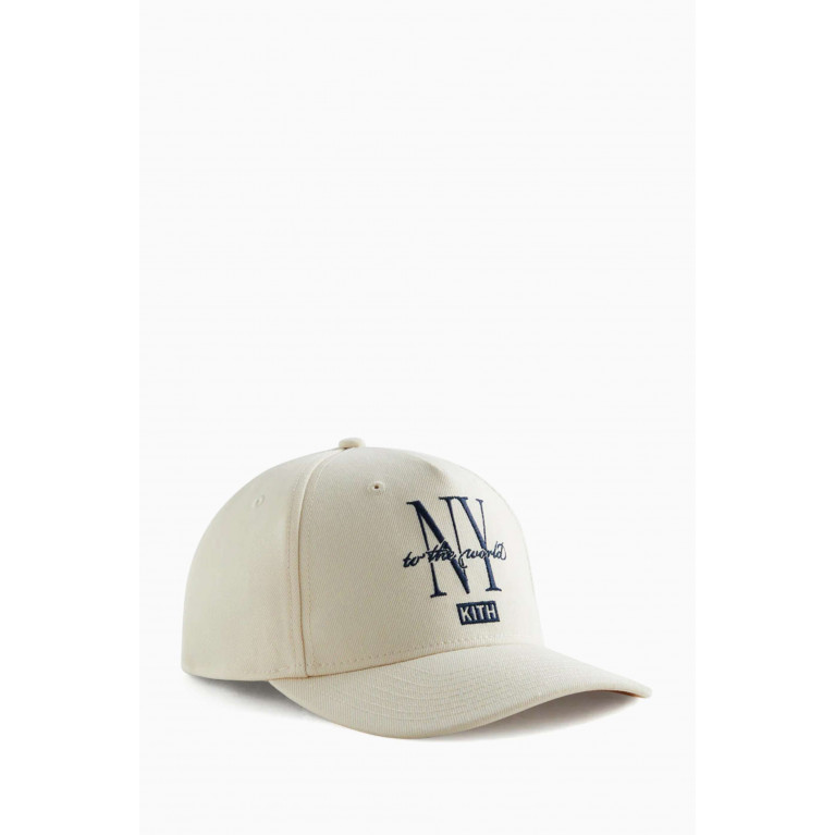Kith - Gwynn Pinch Crown Snapback Cap in Acrylic-blend Neutral
