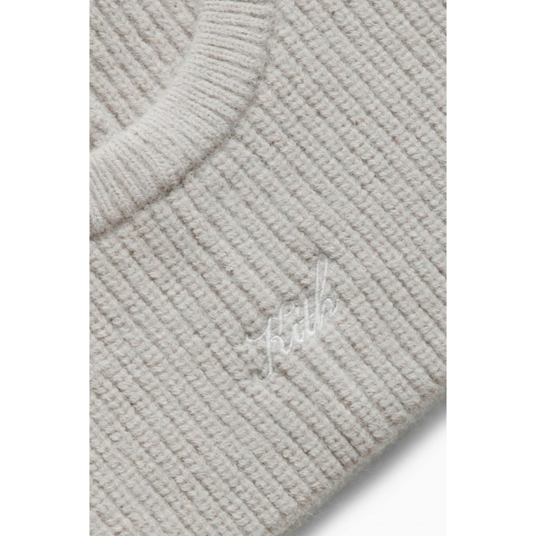 Kith - Humboldt Balaclava in Wool-blend Knit Neutral