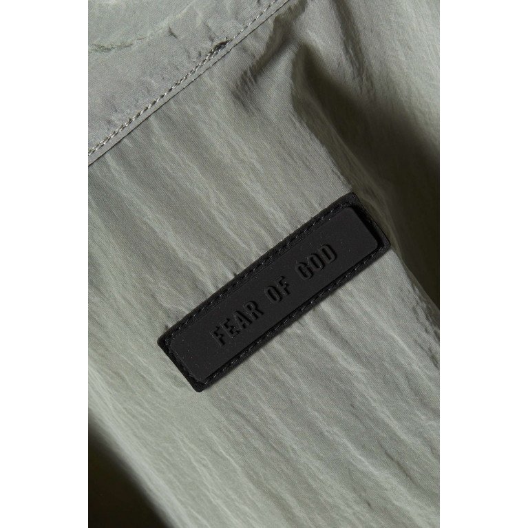 Fear of God Essentials - Shell Bomber Jacket in Crinkle Nylon