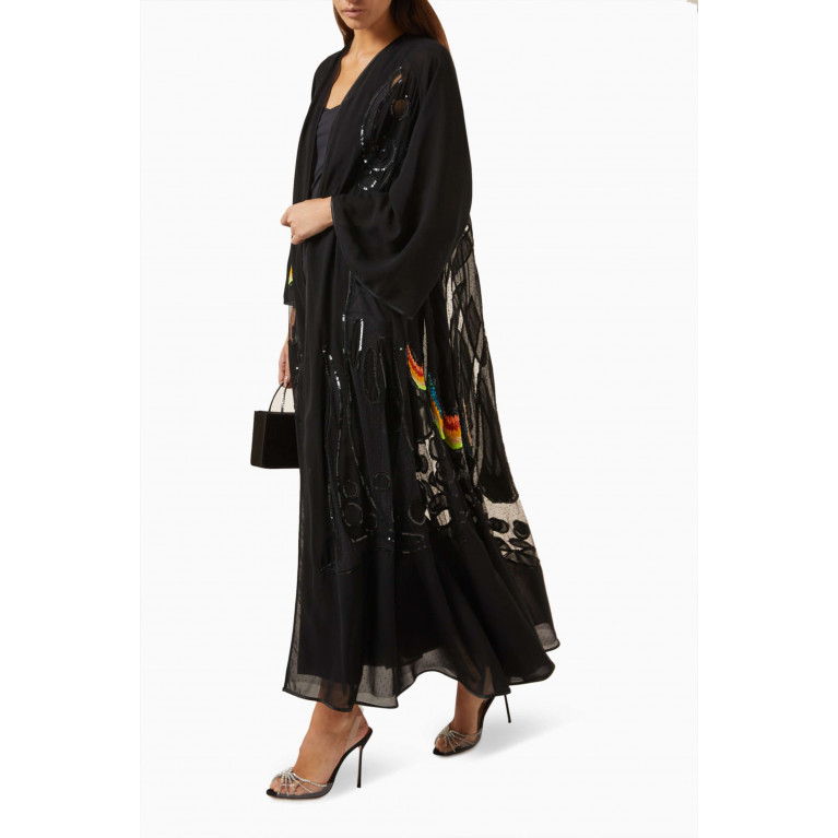Sui Abaya - Sequin-embellished Abaya