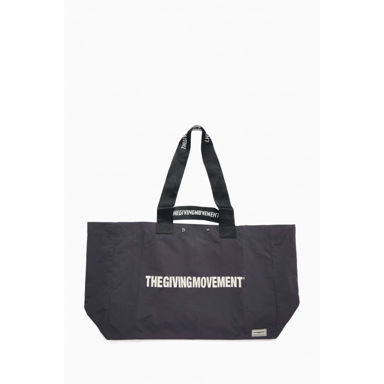 The Giving Movement - Tote Bag in RE-SHELL100© Grey