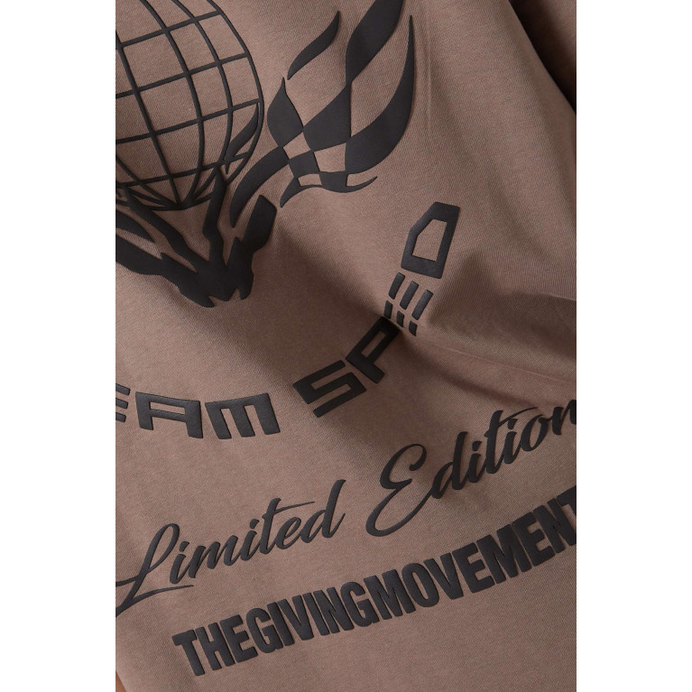 The Giving Movement - Biker T-shirt in COTTONSEY100© Neutral