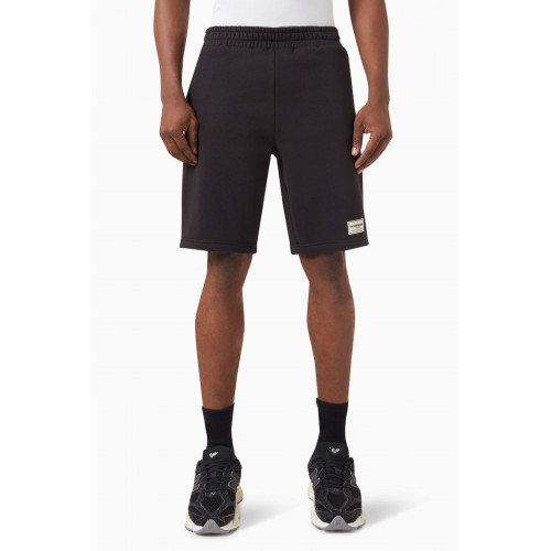 The Giving Movement - 10" Lounge Shorts in Organic Cotton-blend Black