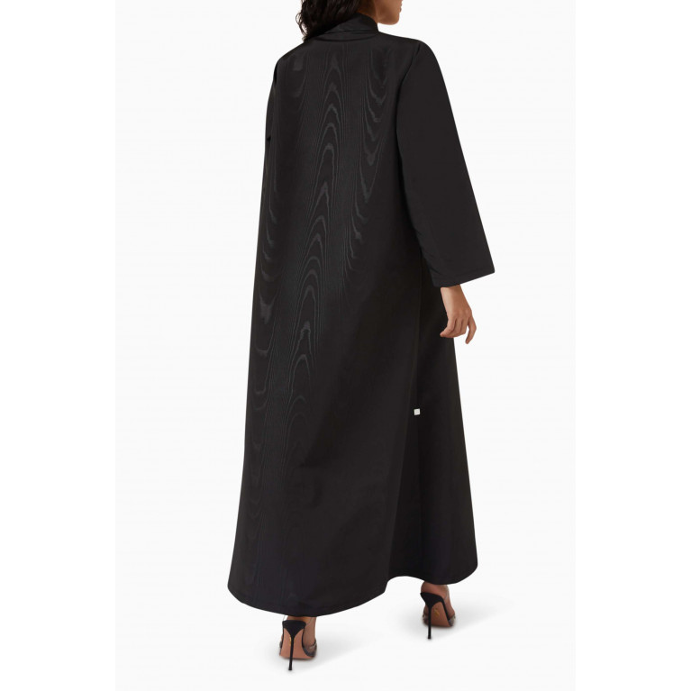 Hessa Falasi - Zainah-cut Abaya in Glitter Fabric