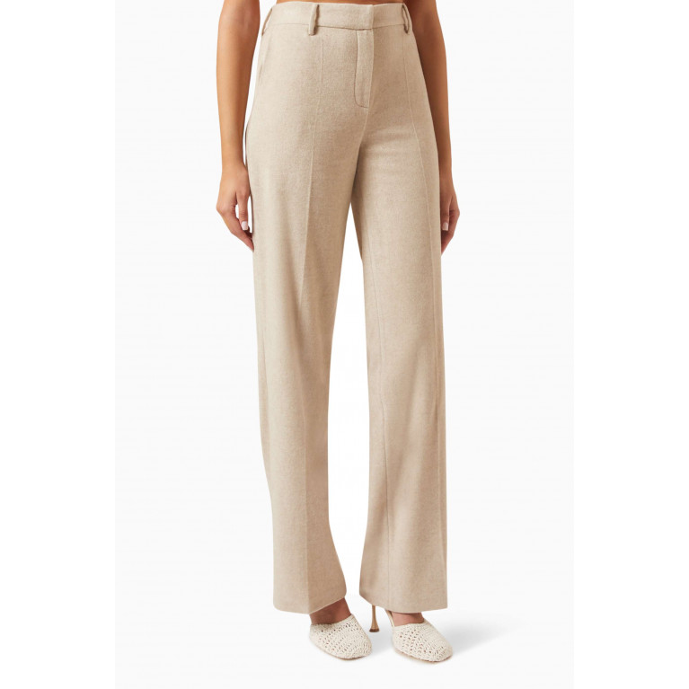 Magda Butrym - Straight-leg Pants in Cashmere
