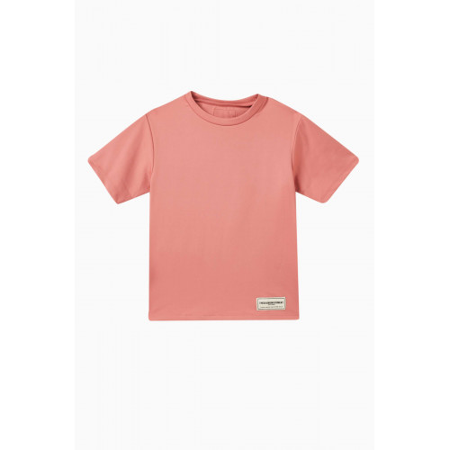 The Giving Movement - Eco-print Logo T-shirt in Light Softskin100© Pink