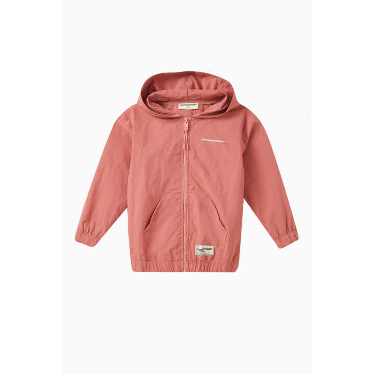 The Giving Movement - Hooded Jacket in Re-Shell100© Pink