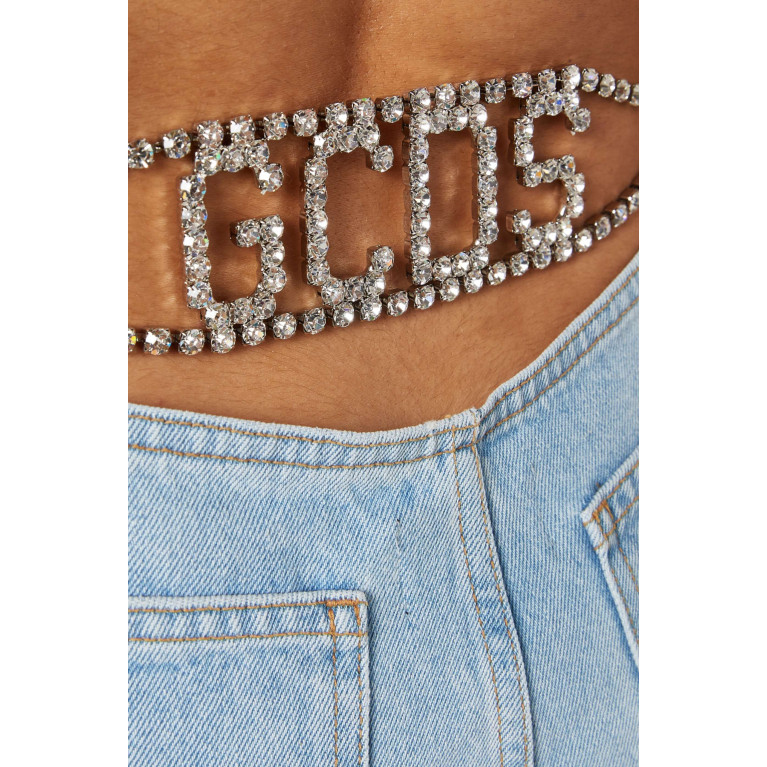 GCDS - Choker Jeans in Denim