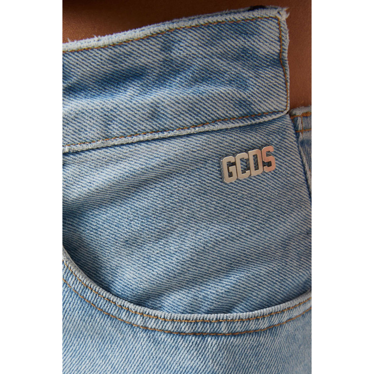 GCDS - Choker Jeans in Denim