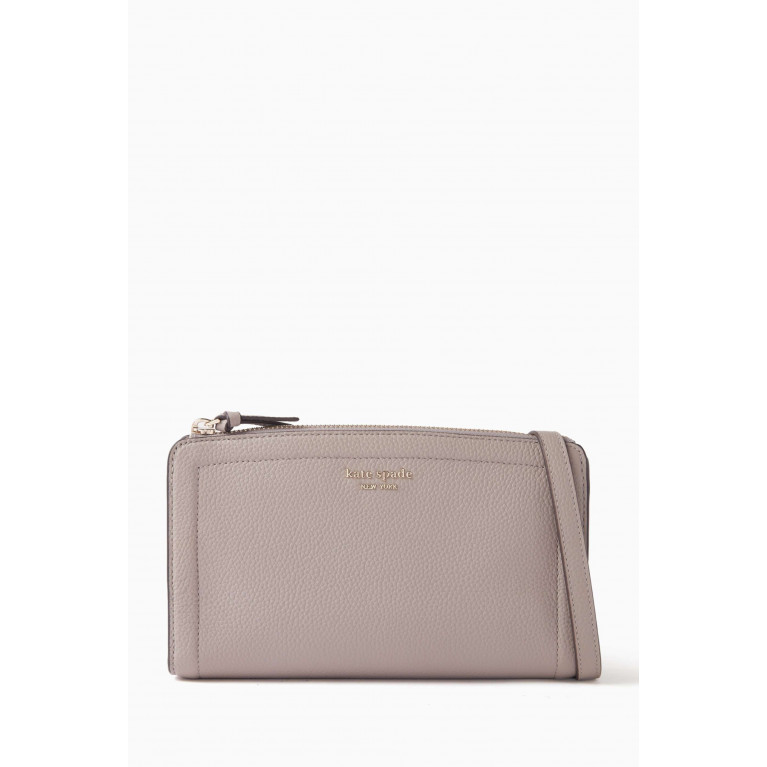 Kate Spade New York - Small Knott Crossbody Bag in Pebbled Leather