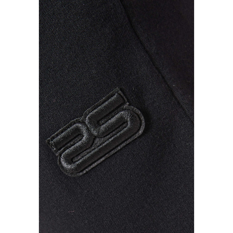 Sandro - Home Logo Sweatpants in Viscose-blend Black