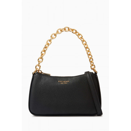 Kate Spade New York - Small Jolie Convertible Bag in Leather Black