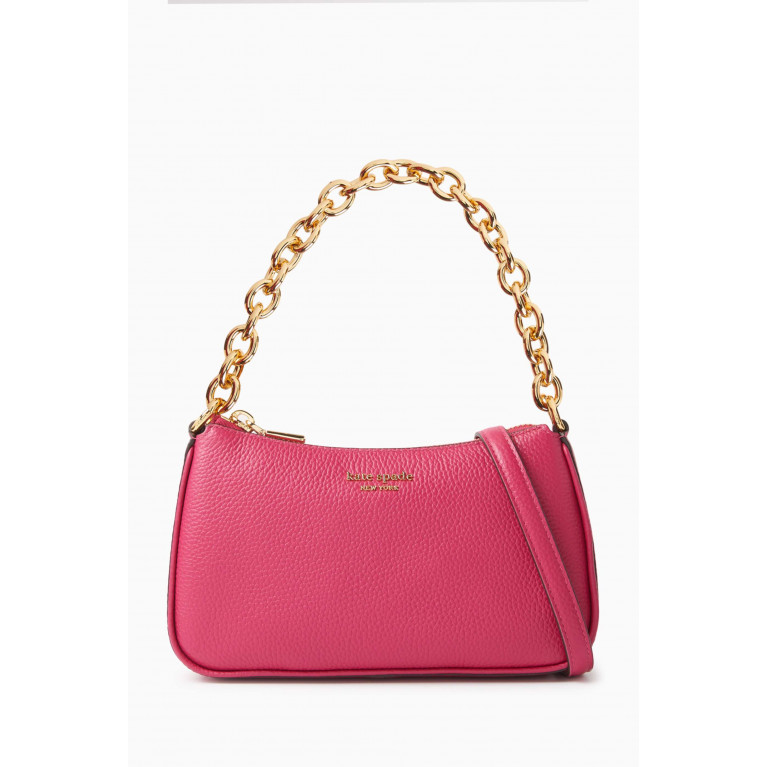 Kate Spade New York - Small Jolie Convertible Bag in Leather Red