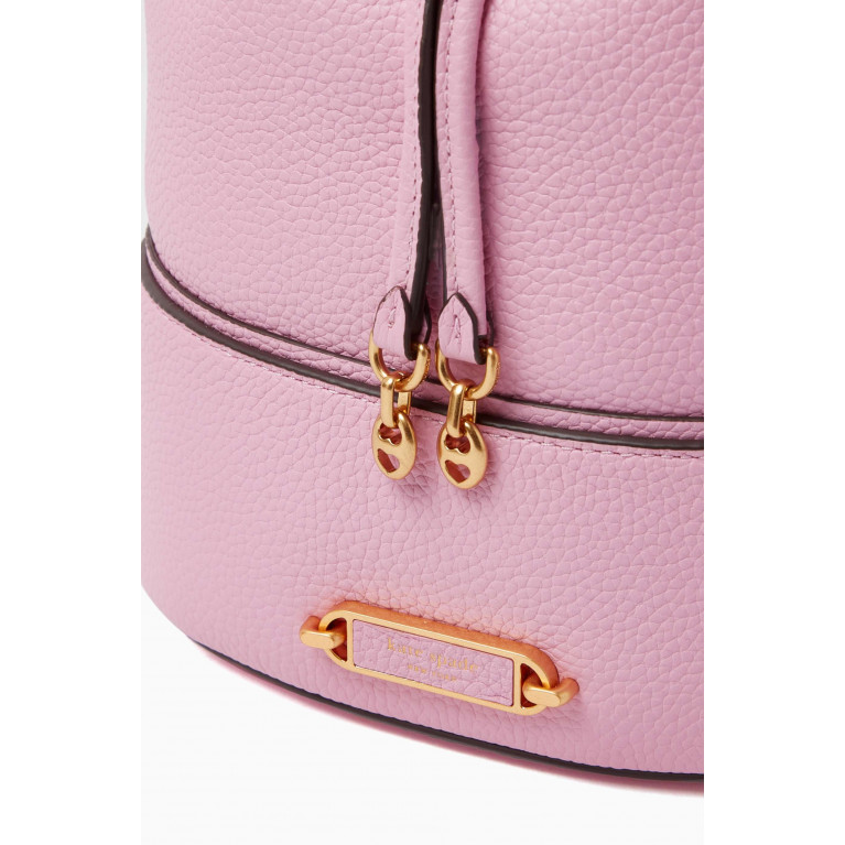 Kate Spade New York - Small Gramercy Bucket Bag in Leather Pink
