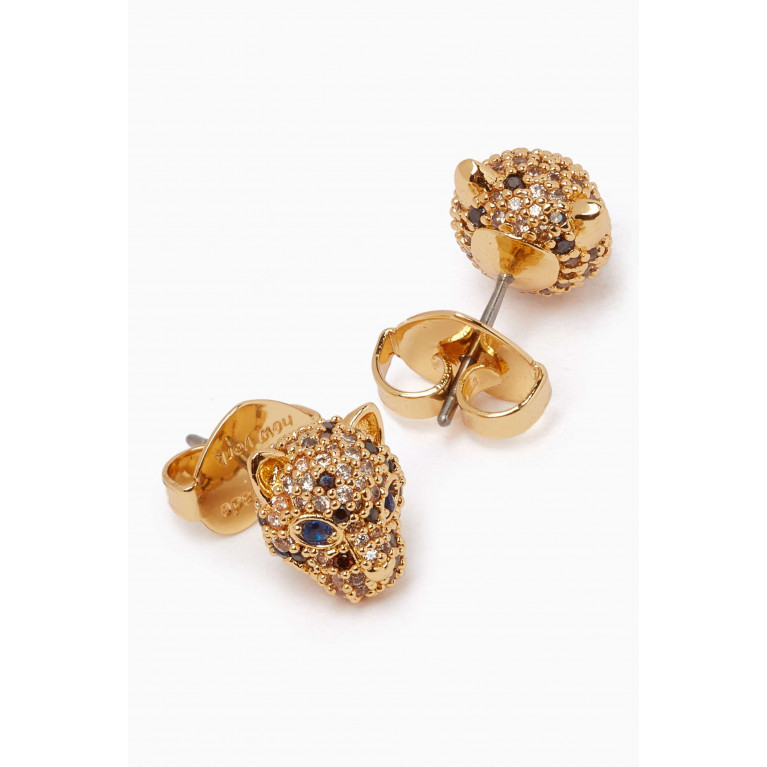 Kate Spade New York - Winter Carnival Leopard Stud Earrings
