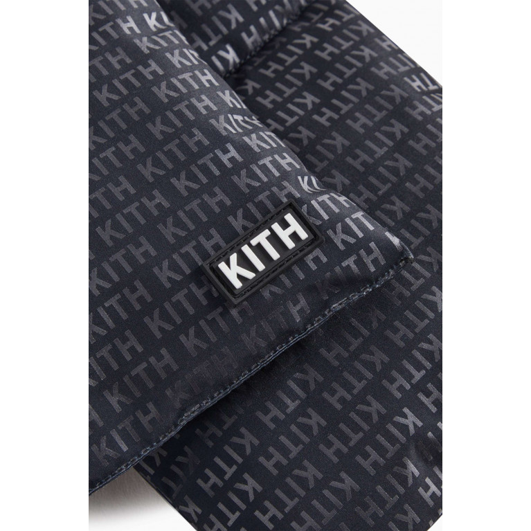 Kith - All-over Monogram Puffer Scarf