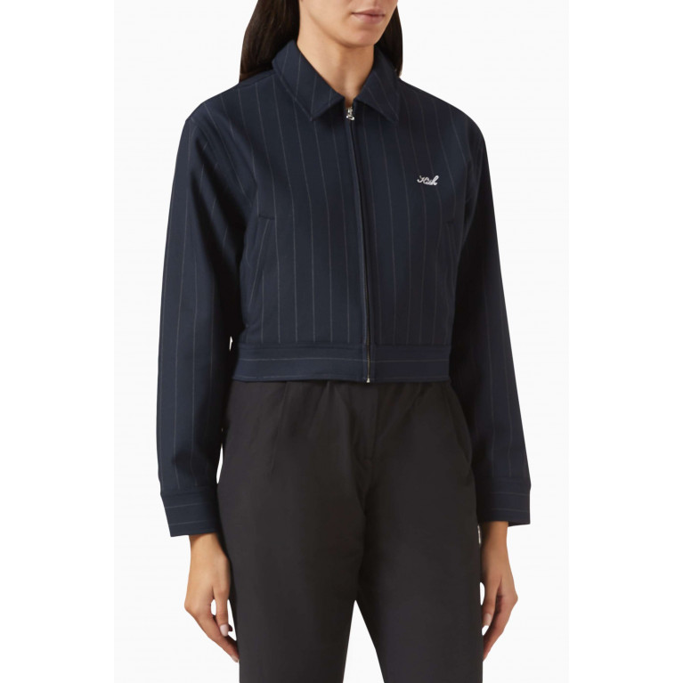 Kith - Billie Pinstripe Jacket in Stretch Double-weave
