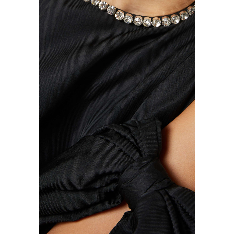 Yarn By FN - Embellished Maxi Dress Black