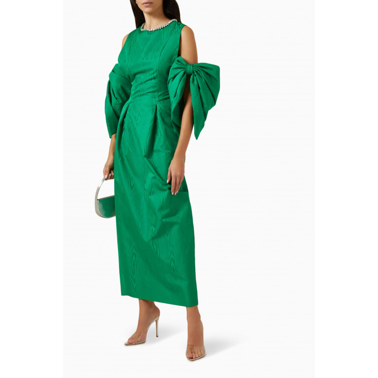 Yarn By FN - Embellished Maxi Dress Green
