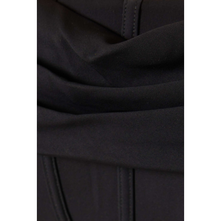 NASS - Corset Off-shoulder Dress Black