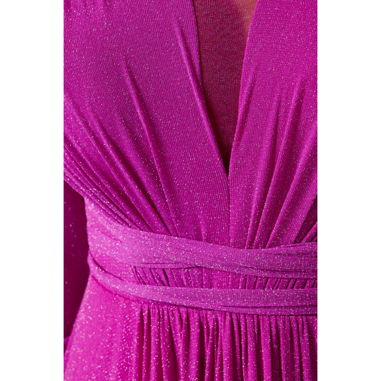 NASS - Long-sleeve Maxi Dress Pink