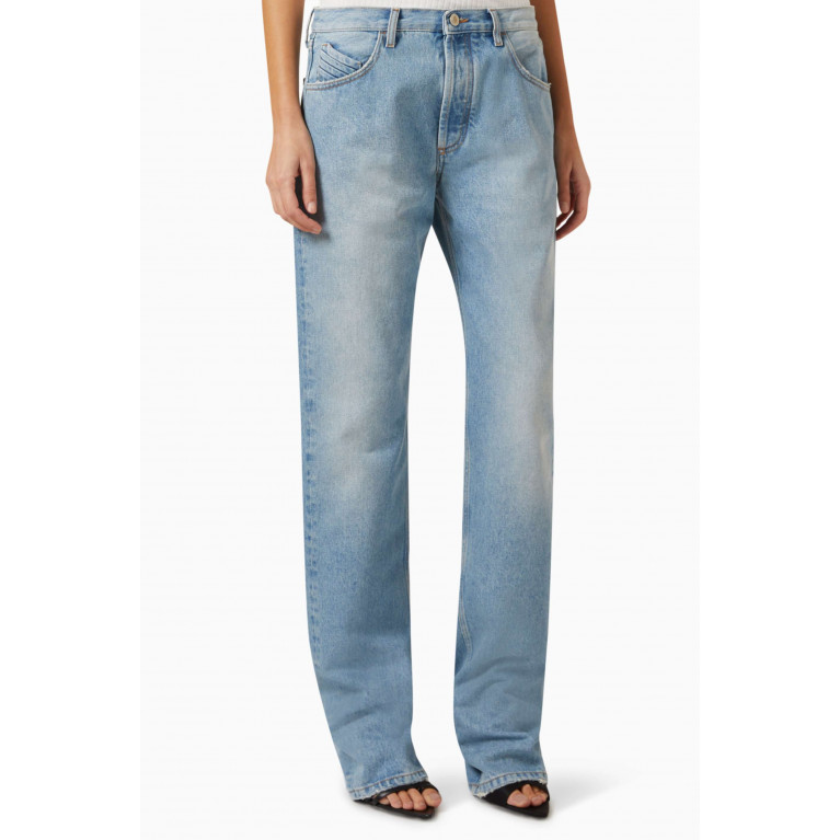 The Attico - Straight-leg Jeans in Denim