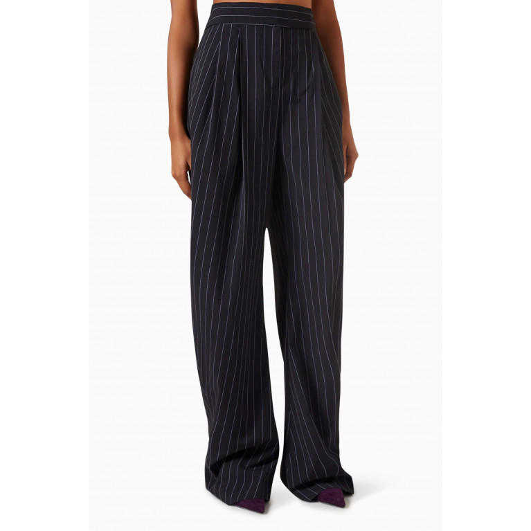 The Attico - Gary Oversized Pants in Wool