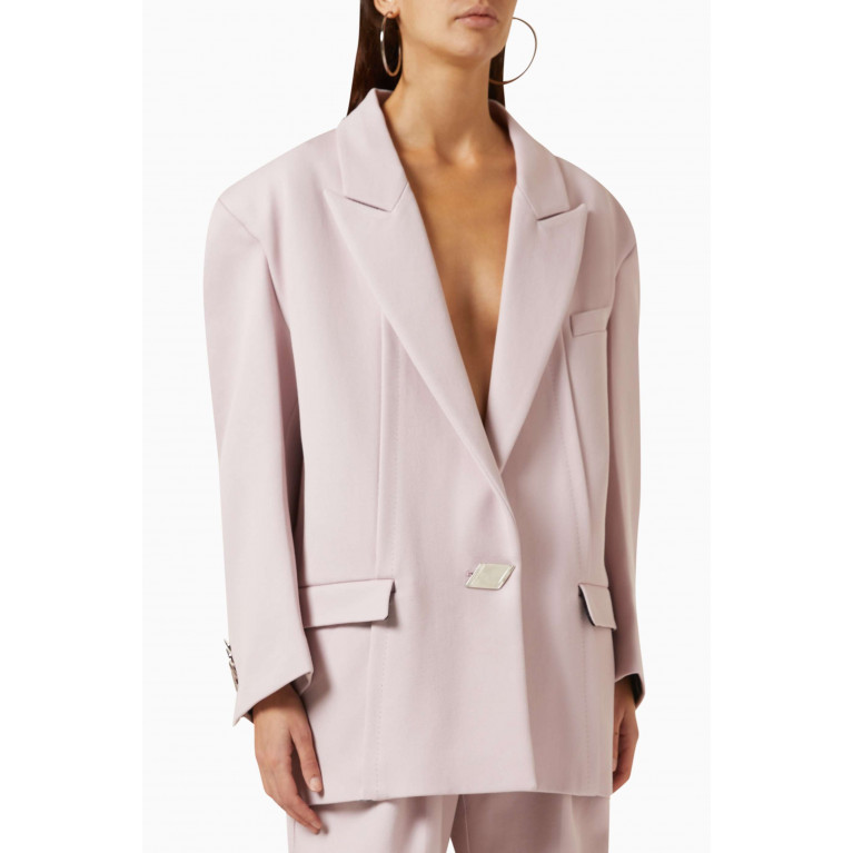 The Attico - Oversized Tailored Blazer in Wool-blend