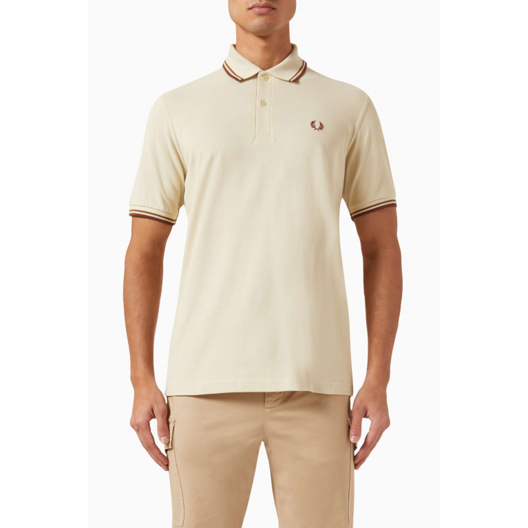 Fred Perry - Original Twin Tipped Polo Shirt in Cotton Piqué