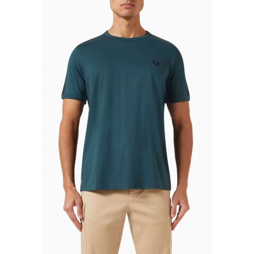 Fred Perry - Contrast Tape Ringer T-shirt in Cotton-jersey
