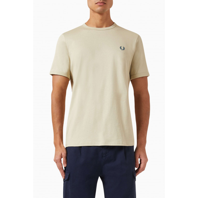 Fred Perry - Ringer T-shirt in Cotton-jersey