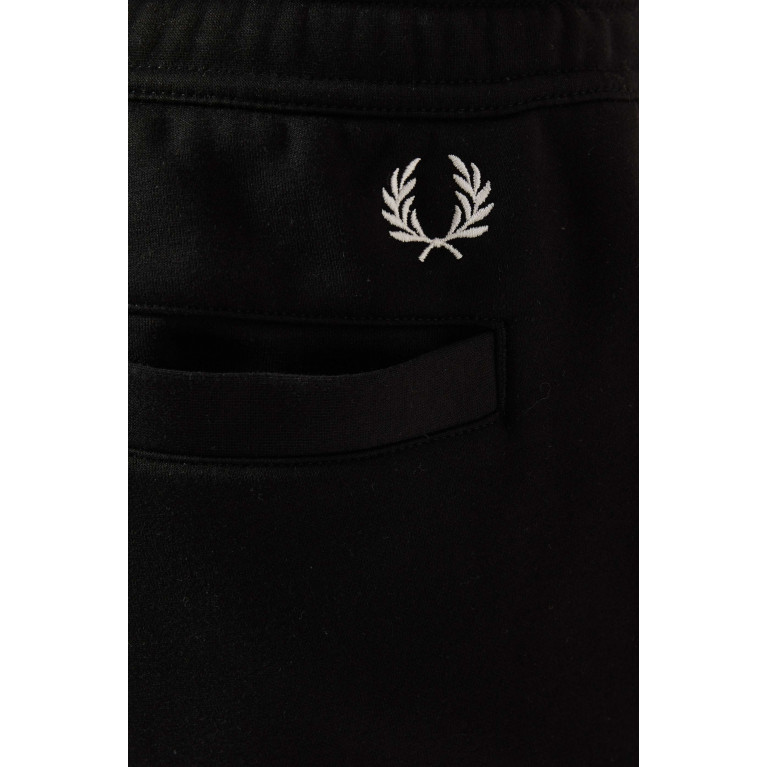 Fred Perry - Logo-embroidered Sweat Shorts in Cotton-blend
