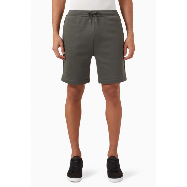 Fred Perry - Contrast Tape Sweat Shorts in Cotton-blend