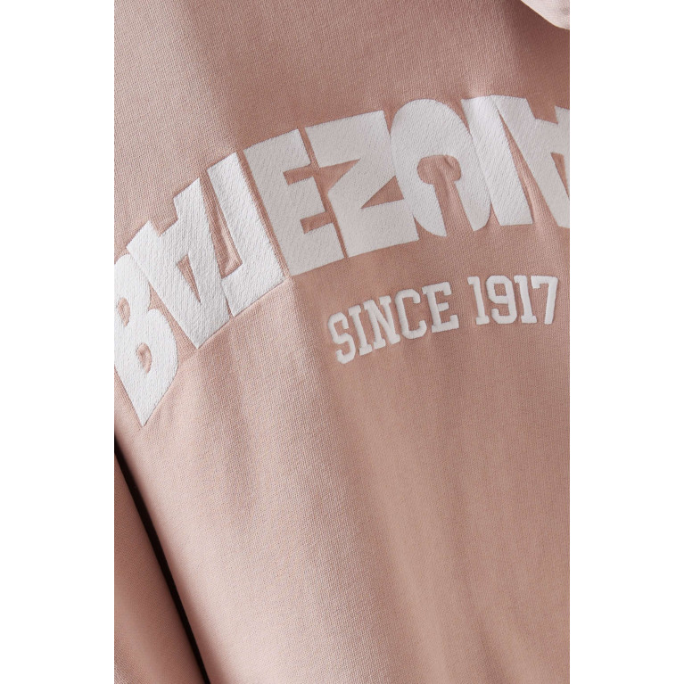 Balenciaga - Back Flip Round Zip-Up Oversized Hoodie in Fleece