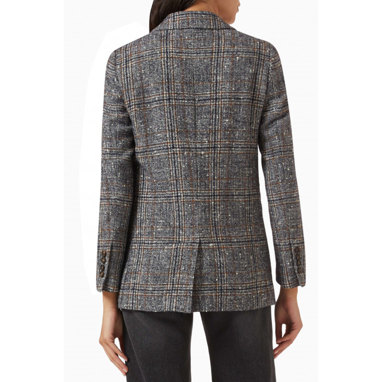 Brunello Cucinelli - Double-breasted Jacket in Wool-blend