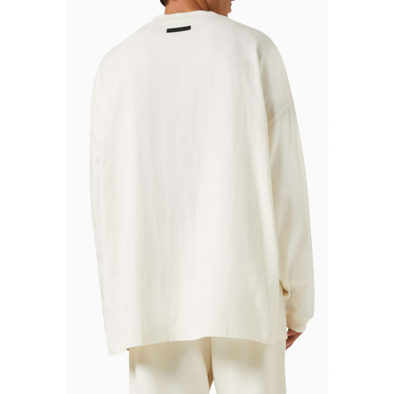 Fear of God Essentials - Essentials Long-sleeve T-shirt in Cotton-jersey