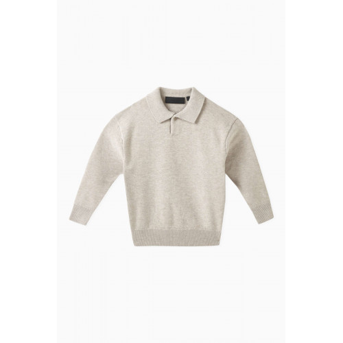 Fear of God Essentials - Polo Shirt in Nylon-blend Knit