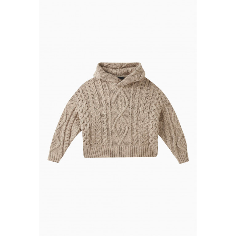 Fear of God Essentials - Cable-knit Hoodie