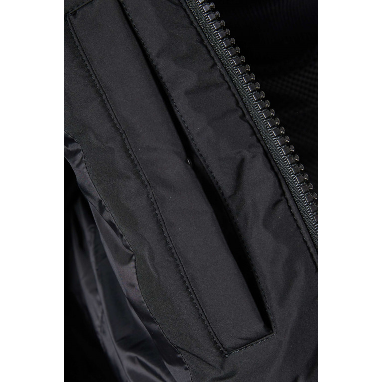 Moschino - Logo Puffer Jacket in Padded Nylon